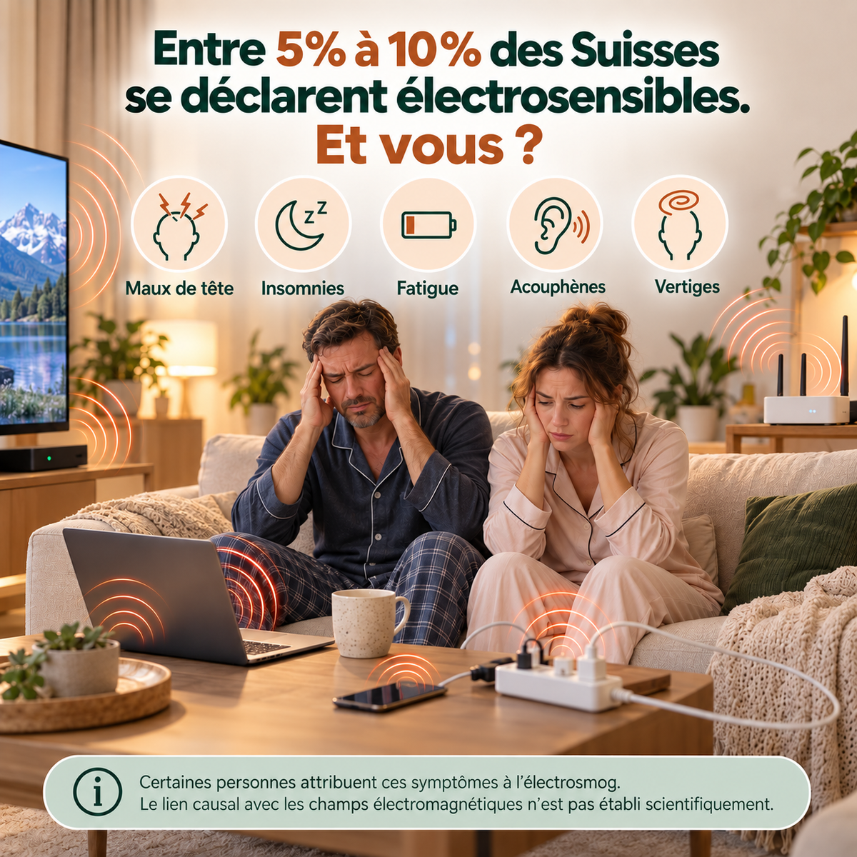 Couverture de Protection  Anti-Ondes EMF